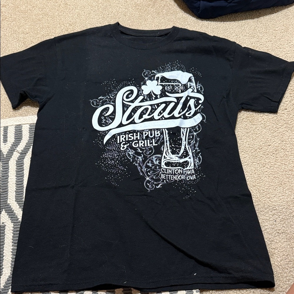 Black Graphic T-Shirt